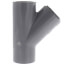 2" x 2" x 1-1/4" CPVC Schedule 80 Reducing WYE Socket Connection (235 PSI)