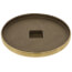 6" Brass Raised Head Cleanout Plug