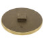 6" Brass Raised Head Cleanout Plug