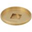 3-1/2" Brass Raised Head Cleanout Plug