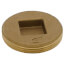 2" Brass Countersunk Cleanout Plug