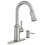 Glenshire Spot Resist Stainless 1 Handle High Arc Pulldown Kitchen Faucet