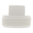 1-1/2" Square Head Polypro Cleanout Plug (White)