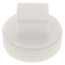 1-1/2" Square Head Polypro Cleanout Plug (White)