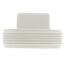 2" Square Head Polypro Cleanout Plug (White)