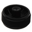 1-1/2" Slotted ABS Flush Plug w/ Threaded Brass Insert