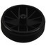 2-1/2" Slotted ABS Flush Plug w/ Threaded Brass Insert