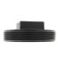 4" Square Head Polypro Cleanout Plug (Black)