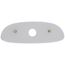 87T 4" Centerset Coverplate (Chrome), 87T151