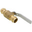 LFFBV-Press-M2, 3/4" 2-Piece Full Port Brass Ball Valve w/ Integral Press End Connection, Lead Free