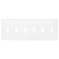 6-Gang Electrical Wall Plate, Toggle Switch (White)