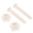 3/8" Plastic Toilet Seat Hinge Bolt