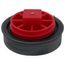 3-1/2" Raised-Head T-Cone SCH 40 FIP Cleanout Plug