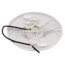 Keyless Incandescent Lampholder w/ 6" Pigtail Leads, Medium Base - White (600V)