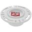 3" Hub / Inside 4" Total Knockout Closet Flange w/ Plastic Ring