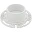 3" Hub / Inside 4" Total Knockout Closet Flange w/ Plastic Ring