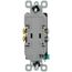 Radiant Tamper-Resistant Duplex Receptacle, NEMA 5-15R - Black (15A, 125V)