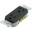 Radiant Tamper-Resistant Duplex Receptacle, NEMA 5-15R - Black (15A, 125V)