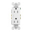 Radiant Tamper-Resistant Self-Grounding Duplex Receptacle, NEMA 5-15R - White (15A, 125V)