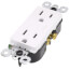 Radiant Outdoor Weather-Resistant Duplex Receptacle, NEMA 5-15R - White (15A, 125V)