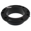Flush to Floor Open Closet Flange w/ One-Piece Plastic Ring (4" Hub)
