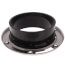 Flush to Floor Open Closet Flange w/ Stainless Steel Ring (4" Hub)