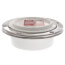 4" Hub Total Knockout Closet Flange w/ Stainless Steel Swivel Ring 