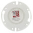 3" Sch. 30 Hub Total Knockout Closet Flange w/ One-Piece Plastic Ring