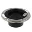 Flush to Floor Open Closet Flange w/ Stainless Steel Swivel Ring (3" Hub/4" Inside)
