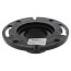 ABS Open Closet Flange w/ One-Piece Plastic Ring (3" Inside)