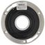 ABS Open Closet Flange w/ Stainless Steel Swivel Ring & 4" Tailpiece (3" Inside)