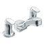 M-PRESS 2 Handle Metering Lavatory Faucet, 0.5 GPM, 8889 (Chrome)