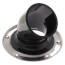 DropKick Flush to Floor Offset Closet Flange w/ Stainless Steel Swivel Ring (3" Spigot)