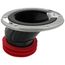 4" Full Flush, 889-Series Gasketed Offset Closet Flange