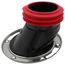 4" Full Flush, 889-Series Gasketed Offset Closet Flange