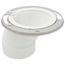 3" Hub / 4" Inside Full Flush, 1-1/2" Offset Closet Flange