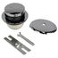 Tub Drain Trim Kit w/ Touch Toe Stopper & Overflow (Chrome)