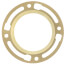 Over 4" Lead Deep Seal Brass Closet Flange Ring