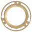 Over 4" Lead Brass Closet Flange Ring