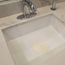 5" Flat Suction Sink Stopper (White)
