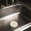 5" Flat Suction Sink Stopper (White)