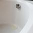5" Flat Suction Sink Stopper (White)