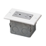 J-box Kit (one Duplex Gray Receptacle)
