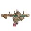 1-1/2" LF909M1-QT-S-FS Lead Free Reduced Pressure Zone Backflow Preventer Assembly, Quarter Turn, w/ Backflow Flood Sensor and Bronze Strainer