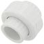 1" PVC Sch. 80 Union With EPDM O-Ring Seal (S x S) (White)