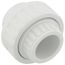 1" PVC Sch. 80 Union With EPDM O-Ring Seal (S x S) (White)