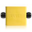 Portable Outlet Box, Two-Gang, Standard Depth, Feed-Thru Style, Cable Diameter (0.590", 1.000") (Yellow)