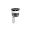 8" Evolution Surface Style Poke-Thru Device, Pre-Wired Assembly w/ Marking (Black)