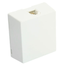Type 625a2 Surface Mount Jack, 6P6C, Screw Terminal (White)