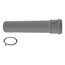 8" x 40" PolyPro Single Wall Straight Pipe w/ LB2